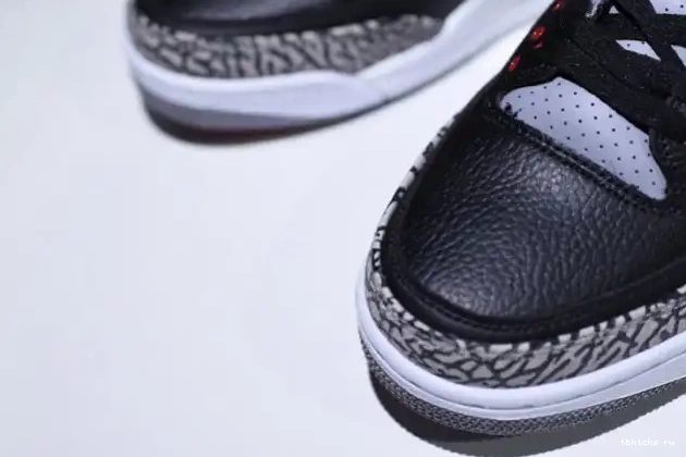 Cheap TB 3 Air Jordan Cement 854262-001 Black 0524